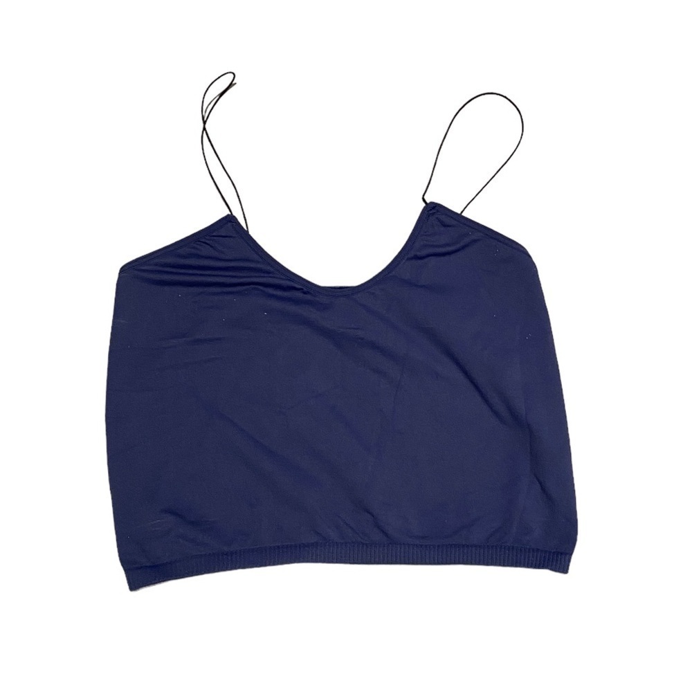 URBAN OUTFITTERS blue crop top cami - size small